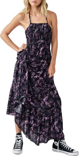 Free People Heat Wave Floral Print High Low Dress Nordstrom