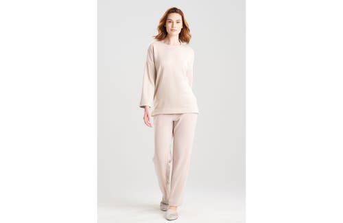 Natori Anywhere Wedge Top In Beige