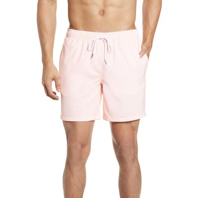 Bonobos 7-Inch E-Waist Swim Trunks, Coral