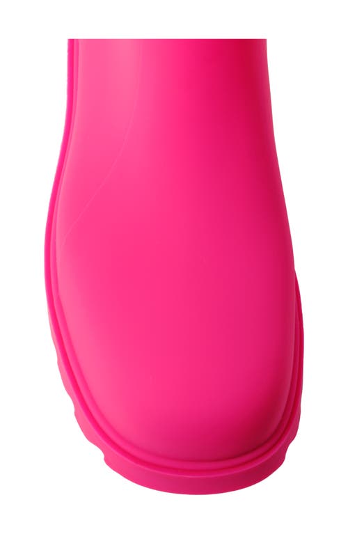 Shop Free People High Street Water Resistant Rain Boot In Dragon Fruit