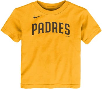 Men's Nike Fernando Tatis Jr. Brown San Diego Padres Name & Number T-Shirt