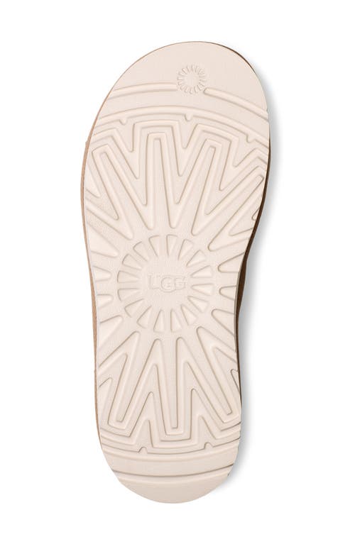 Ugg Mens Beige Goldencoast Multi-strap Suede And Mesh-blend Flat Sandals In Sand
