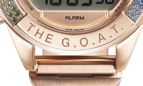 Philipp Plein Sport The Goat Digital Watch, 44mm In Ip Rose Gold