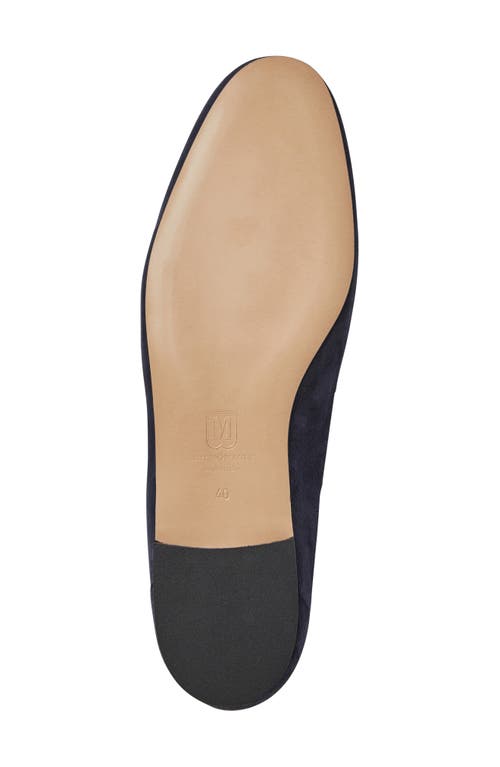 Bruno Magli Women's Luna Suede Bit Loafers In Navy Suede