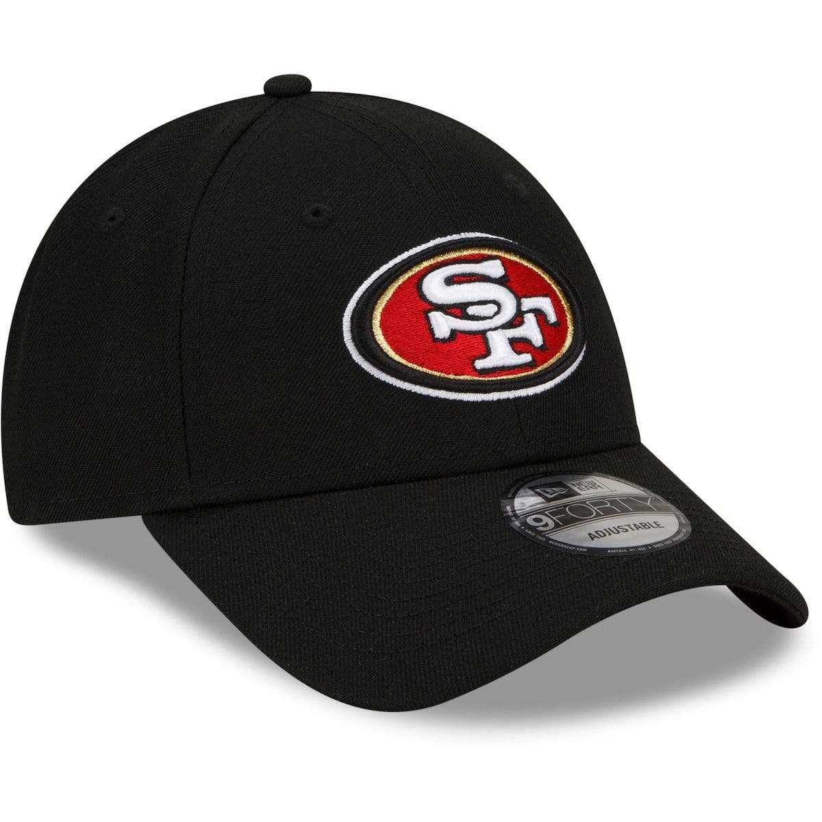 black 49ers trucker hat