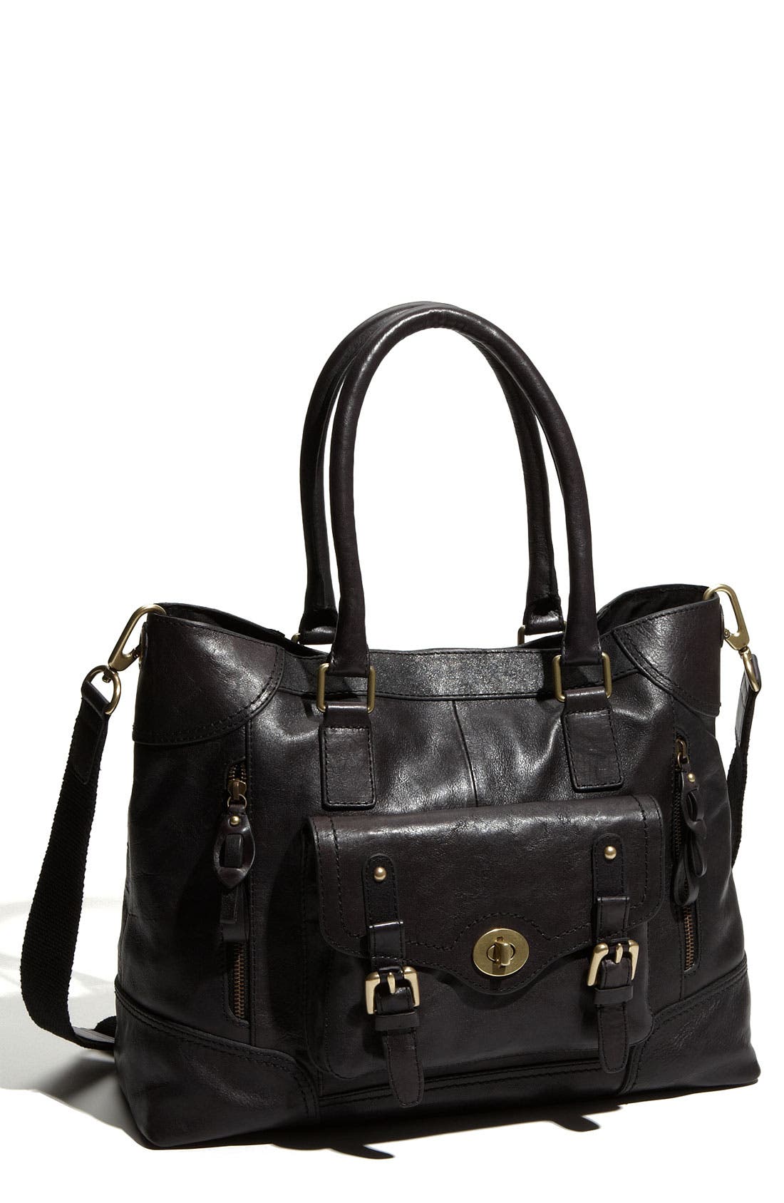 Tarnish Turnlock Tote Bag Nordstrom