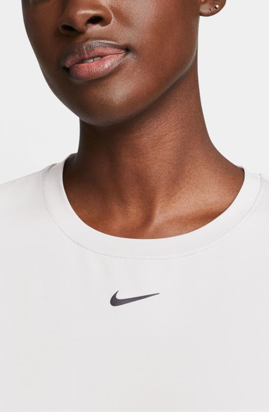 Shop Nike One Classic Dri-fit Training Top In White/ Black