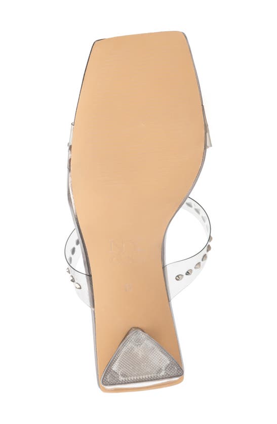 New York And Company Zeta Embellished Heeled Sandal In Smoke