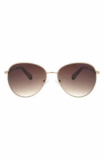 Cole haan polarized 56mm small online aviator sunglasses