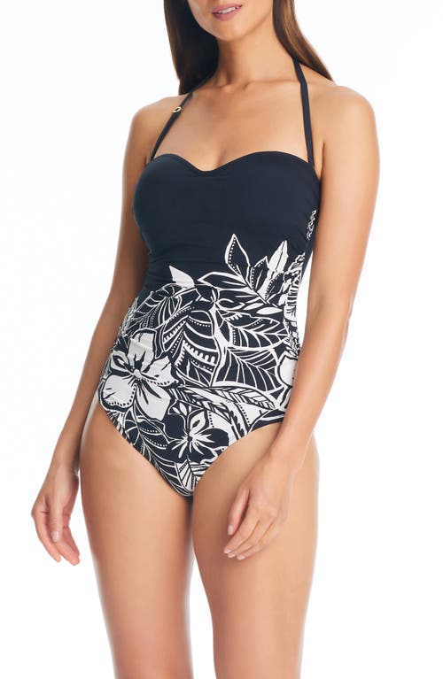 Rod Beattie Ciao Bella One-Piece Swimsuit Black at Nordstrom,