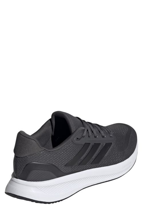 Adidas Originals Adidas Run Falcon 5 Running Shoe In Grey/black/white