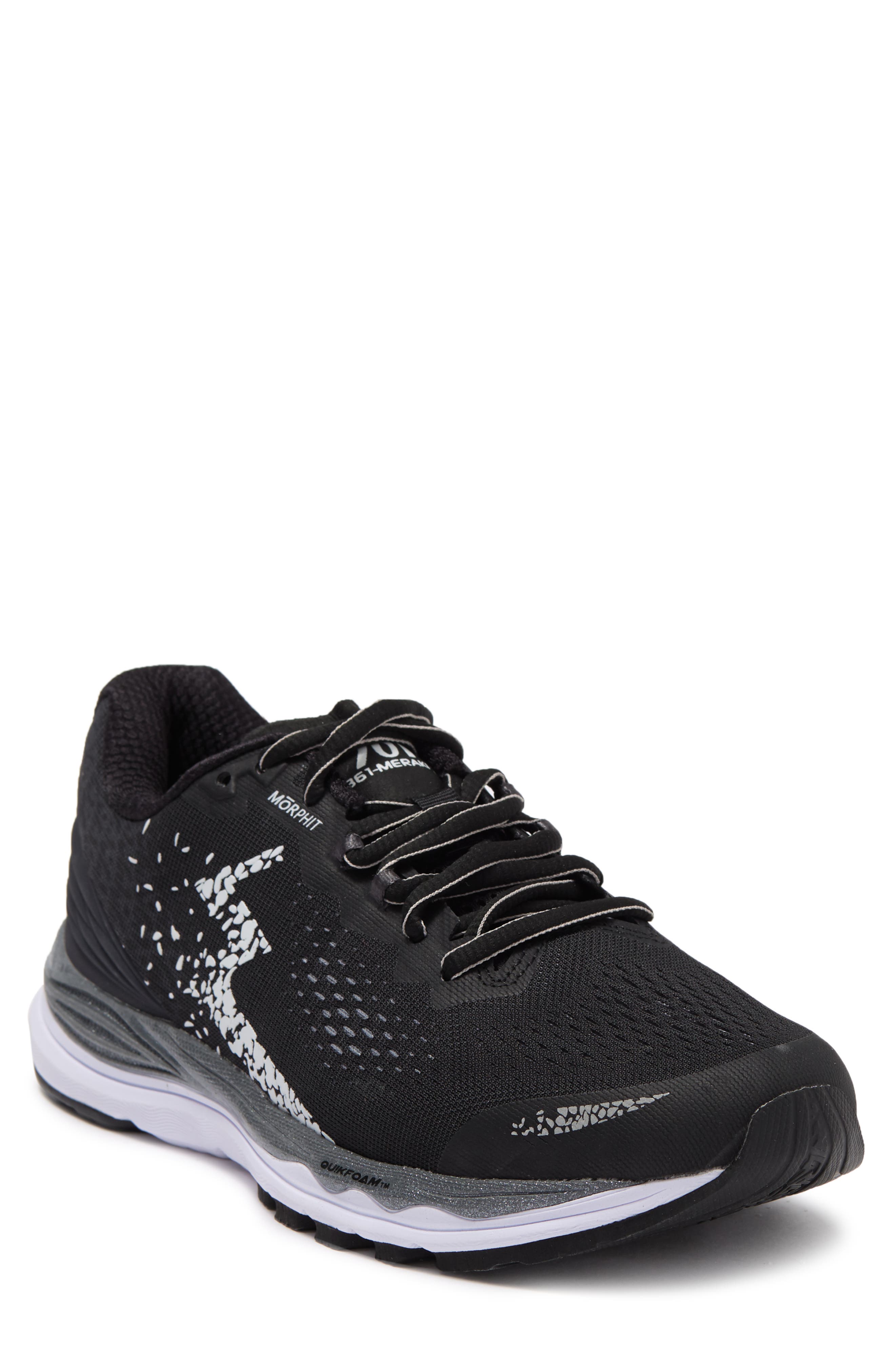 361 Degrees Men's Meraki 4 Running Shoes Mykonos Blue/Black Size 10 D(M) US