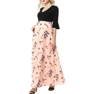 Kimi And Kai Zora Maternity Maxi Dress