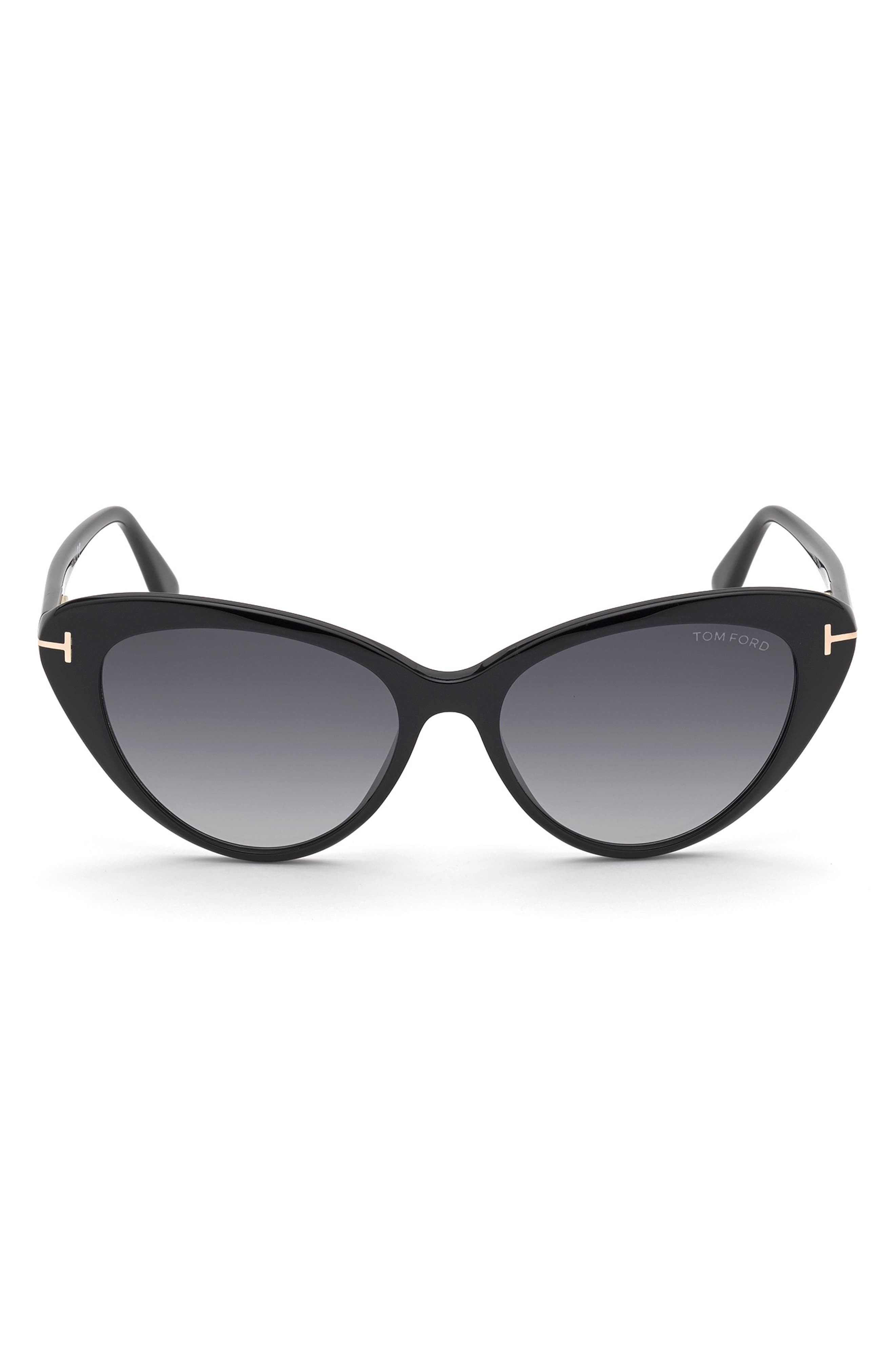 tom ford 56mm aviator sunglasses