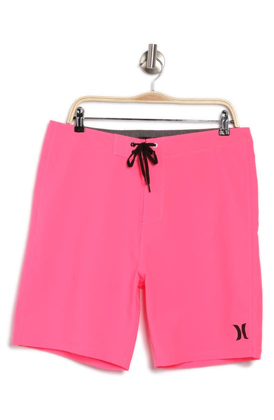 Shop Hurley One & Only Supersuede Board Shorts In Digital Pink