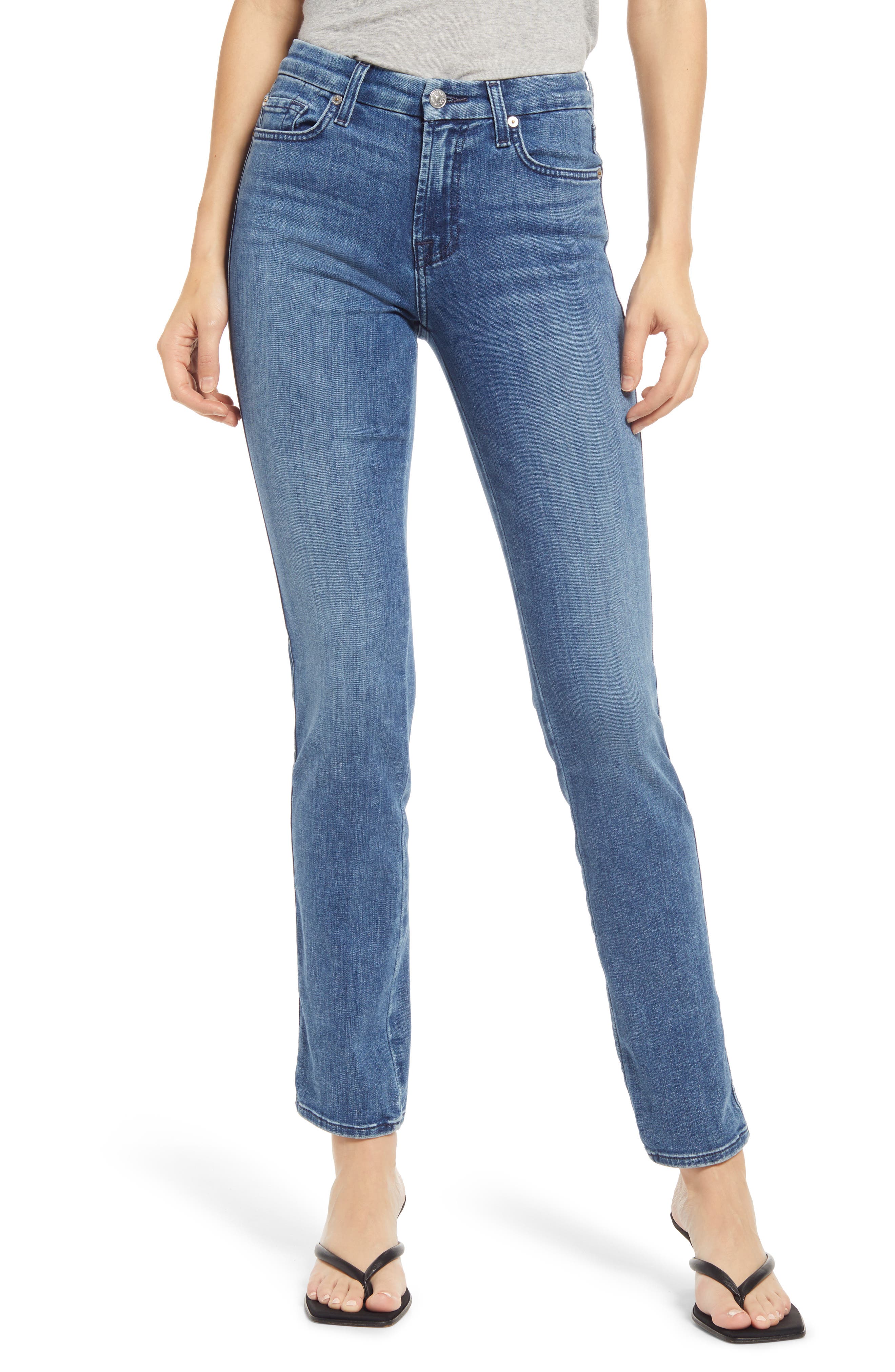 7 for all mankind kimmie straight leg jean