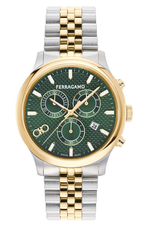 FERRAGAMO Duo Chronograph Bracelet Watch