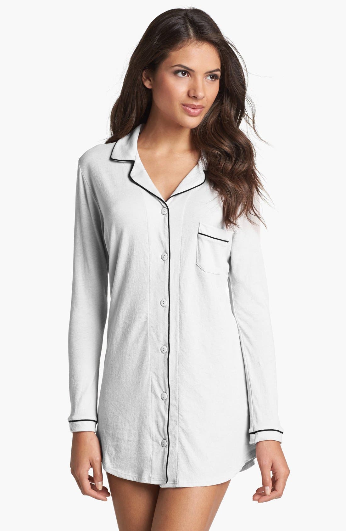 Only Hearts Organic Cotton Nightshirt Nordstrom
