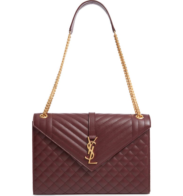 Large Cassandra Calfskin Shoulder Bag