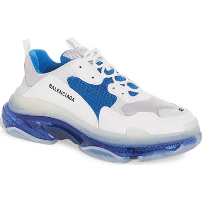 Balenciaga Triple S Clear Sole Trainer Sneaker, US / 44EU - White