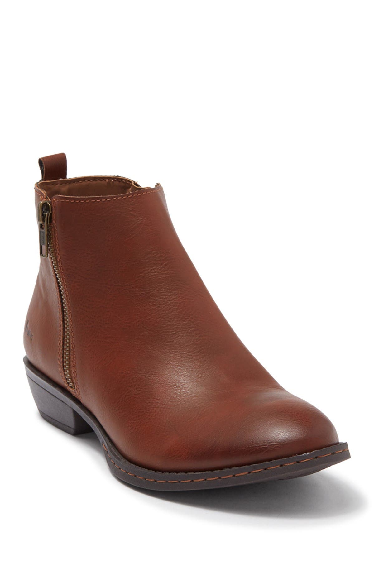 boc leather booties