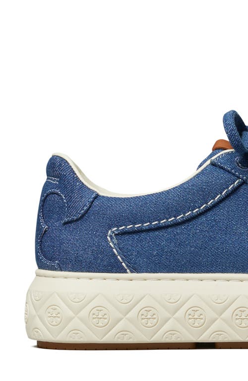 Shop Tory Burch Ladybug Sneaker In Azul/azul/azul