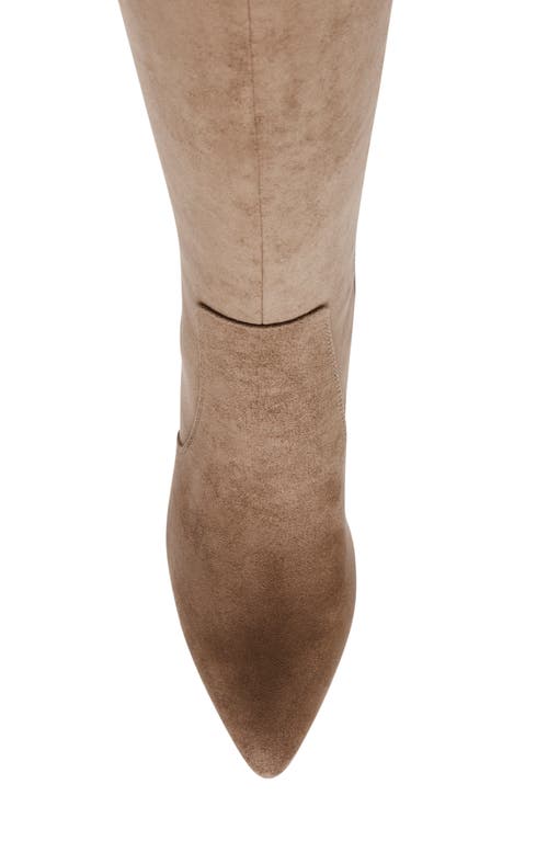 Shop Anne Klein Barnard Knee High Boot In Truffle