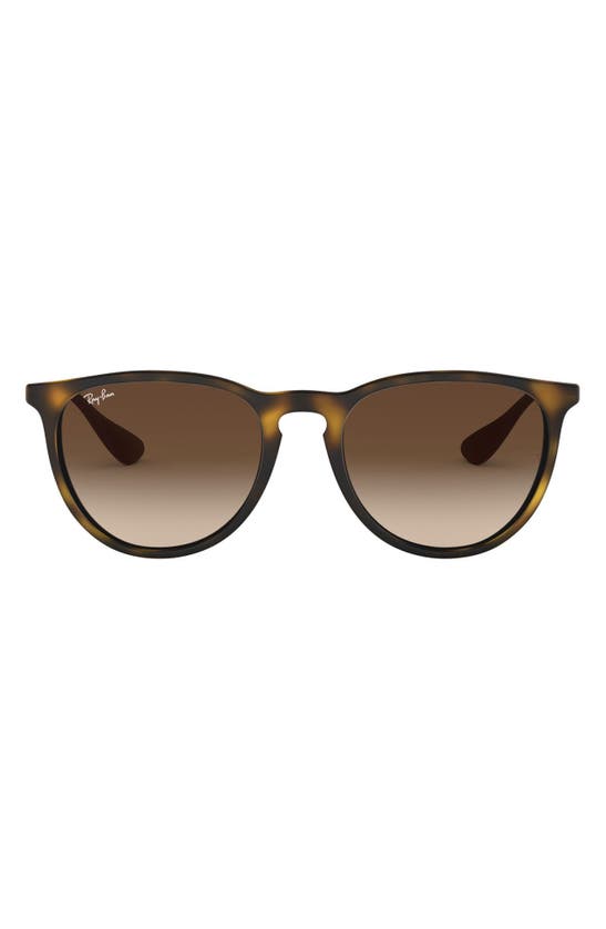 Ray Ban Erika Classic 54mm Sunglasses In Havana/ Brown Gradient