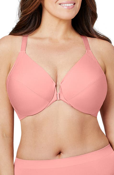 Lunaire Women's Plus-Size Aruba, Pink/Ivy, 32C at  Women's Clothing  store: Bras