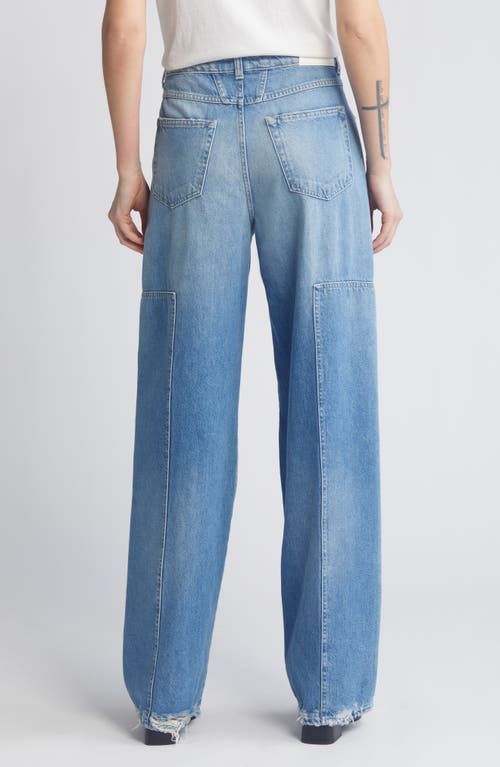 Closed Nikka Wide Leg Jeans In Mid Blue