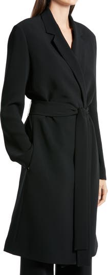 The Row Harri Belted Three Quarter Coat Nordstrom