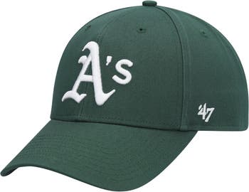 Men's '47 Green/Gold Oakland Athletics Retro Super Hitch Snapback Hat