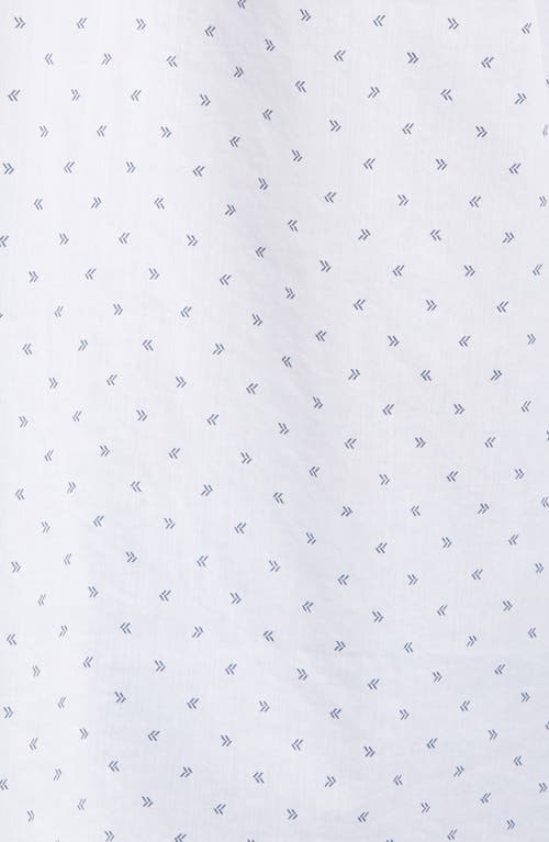 Travismathew Not Your Best Short Sleeve Button-up Shirt In White