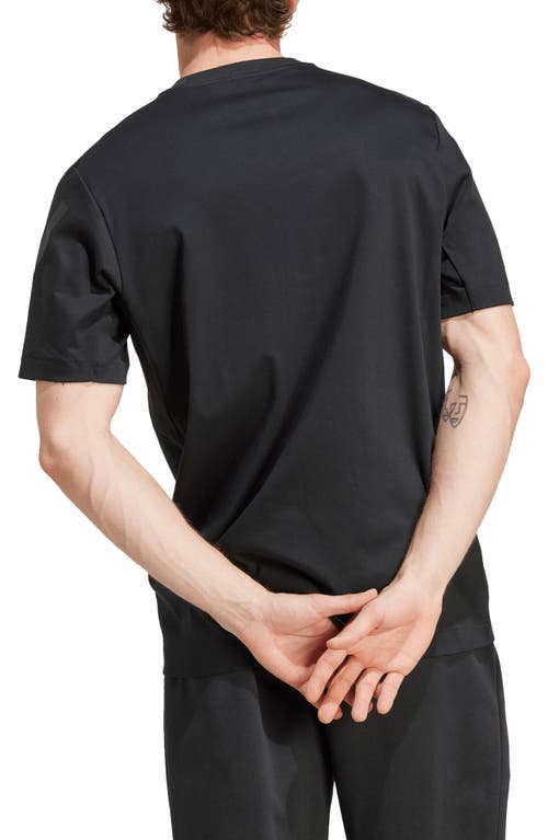 Adidas Sportswear Z.n.e. Performance Graphic T-shirt In Black