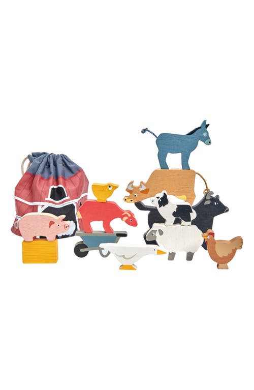 Tender Leaf Toys Stacking Farmyard Playset in Multi at Nordstrom