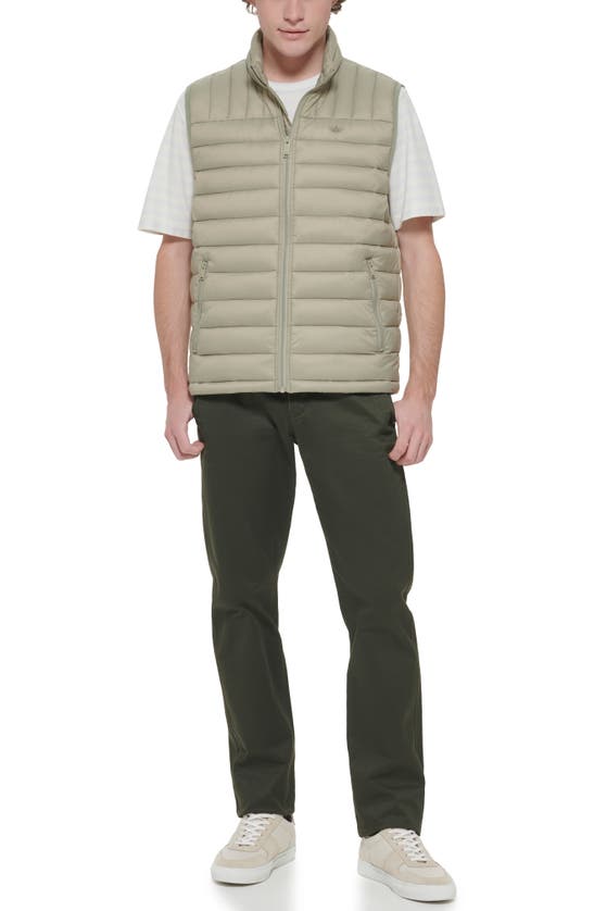 Shop Dockers ® Puffer Vest In Sage