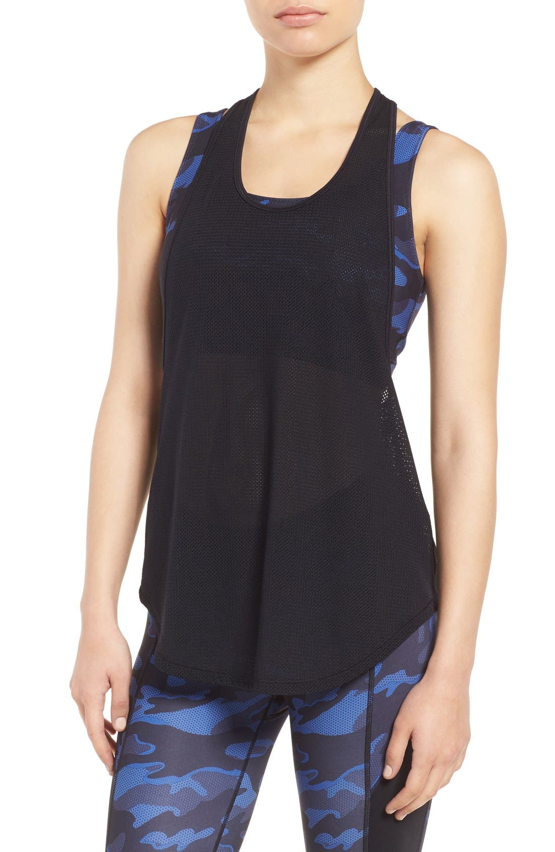 2 in 1 sports bra tank