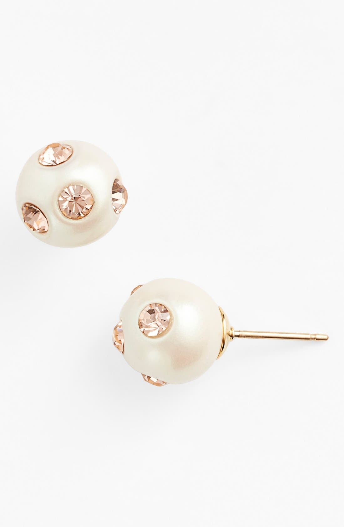 kate spade new york 'polka dot' faux pearl stud earrings Nordstrom