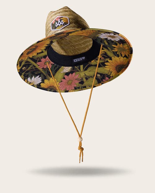 Shop Hemlock Woodstock Straw Lifeguard Hat In Sunflower