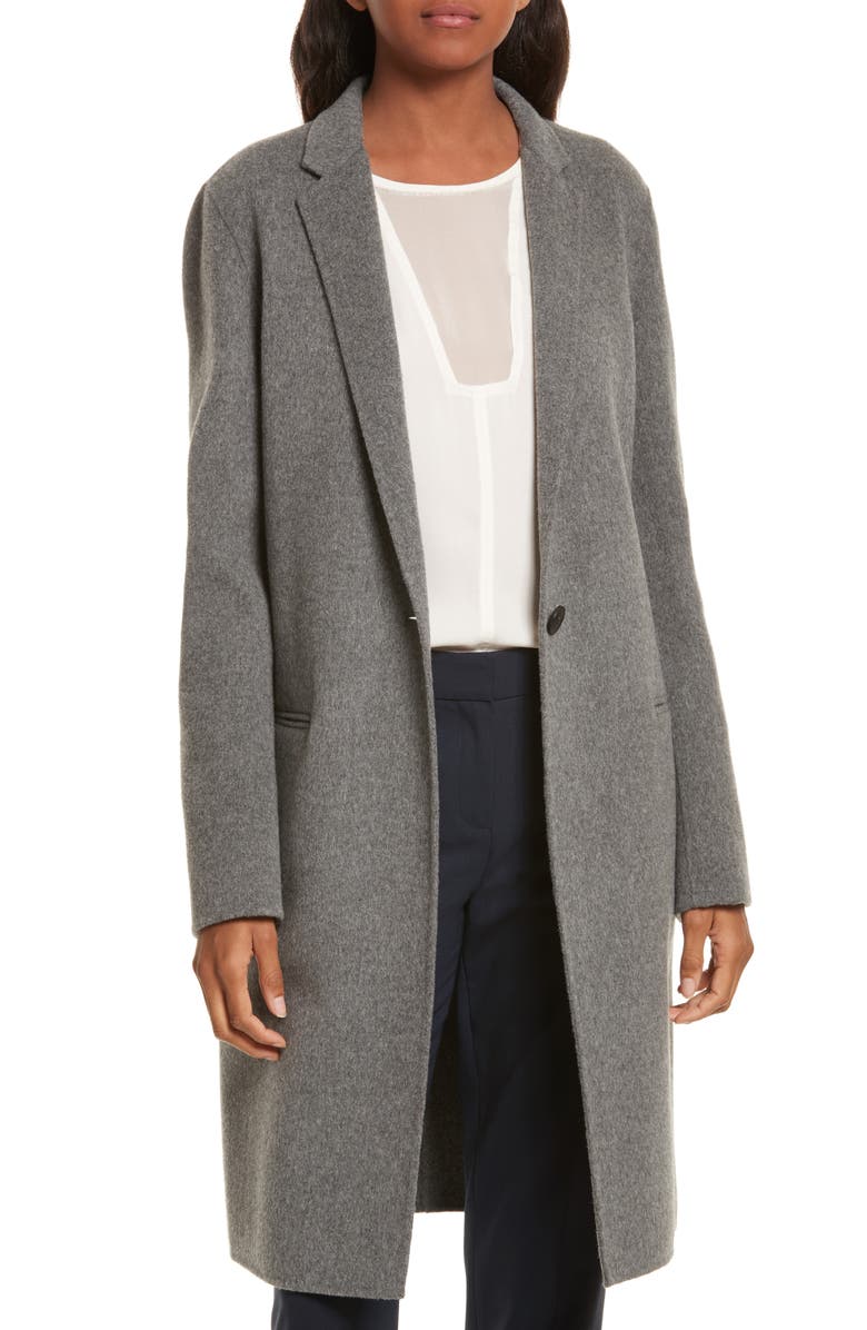 Theory New Divide Wool & Cashmere Coat | Nordstrom