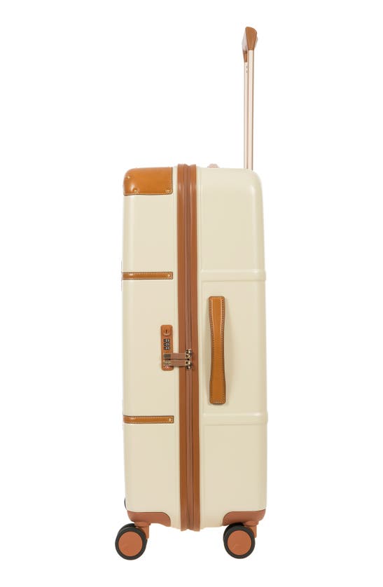 Shop Bric's Bellagio 2.0 30-inch Rolling Spinner Suitcase In Cream