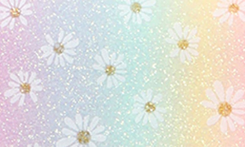 Capelli New York Kids' Glitter Rainbow Crossbody Bag In Multi Co