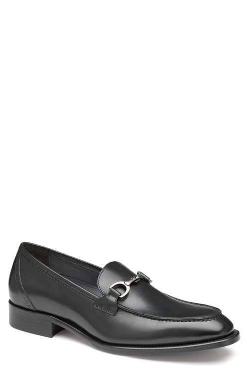 Ellsworth Bit Loafer in Black Italian Calfskin