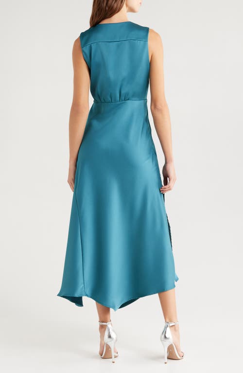 Shop Sam Edelman A-line Maxi Dress In Industrial Green