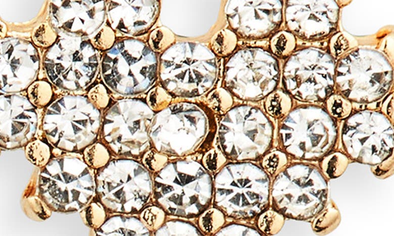Shop Bp. Set Of 3 Crystal Earrings In Goldlear