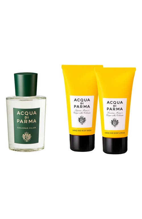 Acqua Di Parma Colonia C.l.u.b. Eau De Cologne Gift Set In No Color