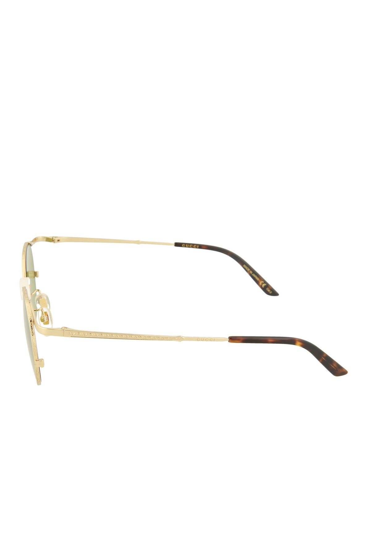 gucci 47mm round sunglasses