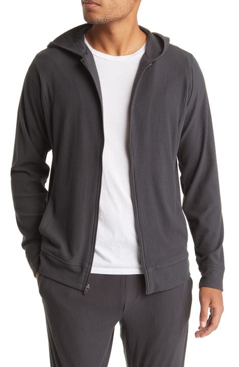 Tommy John Men's Loungewear: Lounge Hoodie | S | Charcoal Heather