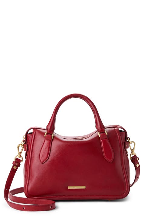 Micaela Leather Satchel