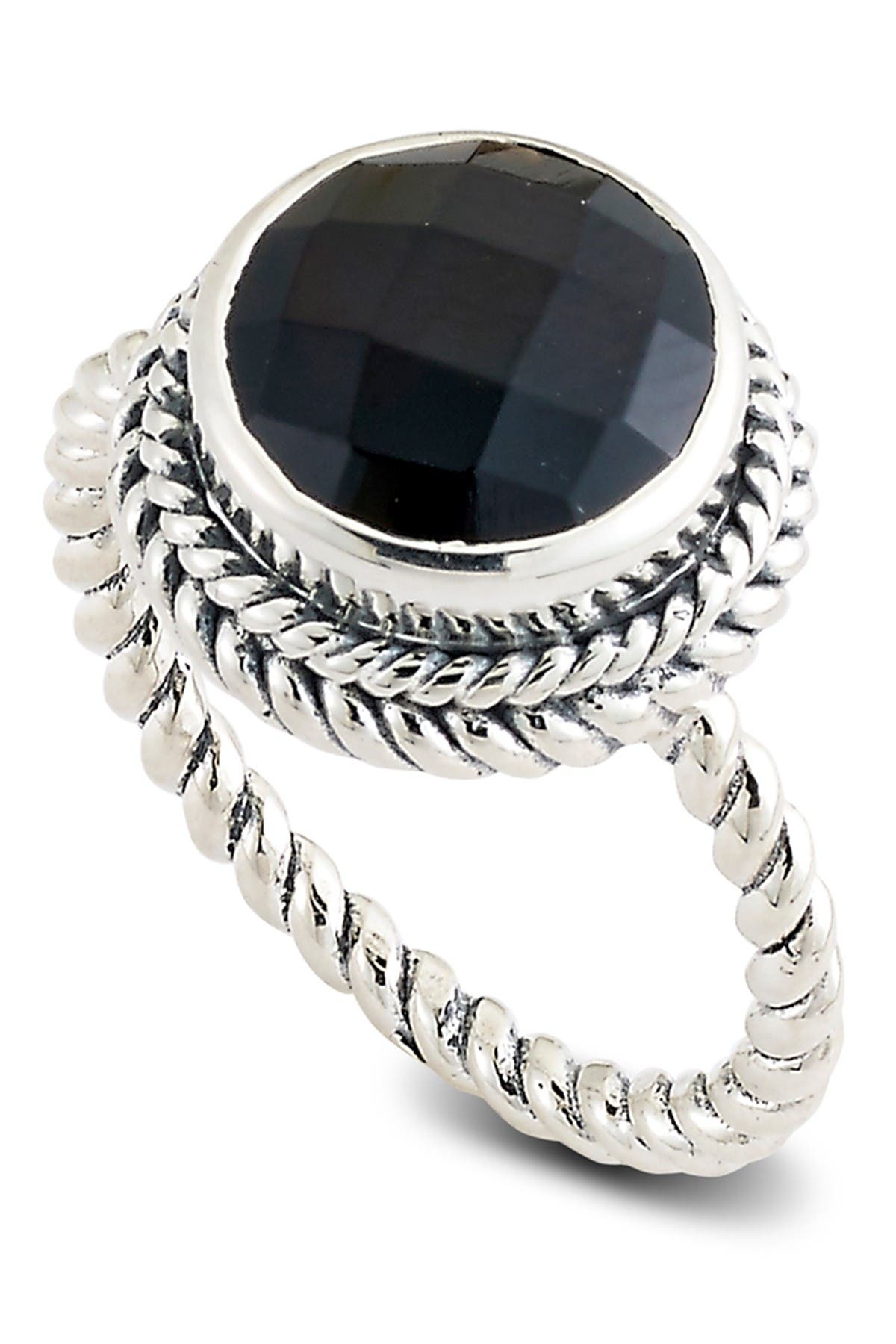 8mm Round Black Onyx Ring Solid 925 Sterling Silver Antique Vintage Style Ball Bead Band Crown Prongs